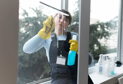 Nettoyage de vitres intérieures et extérieures à Védrines-Saint-Loup
